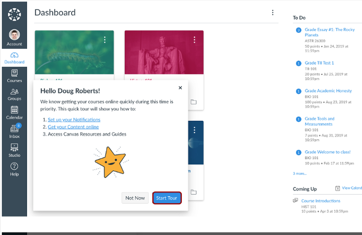 instructor product tour